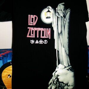 led zeppelIn 4 zoso hermit S women official tee - jimmy page robert plant rock